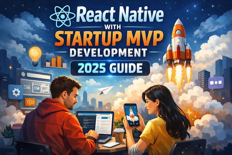 Développement d'un MVP de startup avec React Native : Guide 2025 | Coût, Durée et Meilleures Pratiques