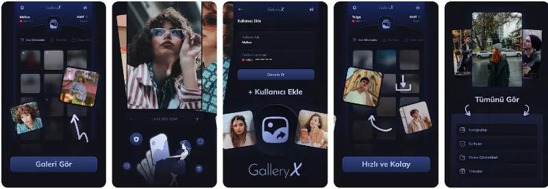 GalleryX – Akıllı Fotoğraf ve Video Yönetim Uygulaması